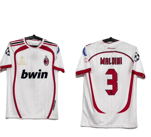 Ac milan 2007 ucl final edition MALDINI short sleeve
