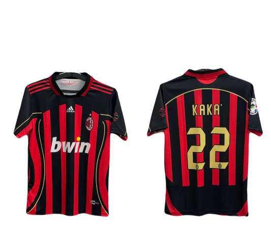 Ac Milan 2006/07 Home Kaka Short Sleeve