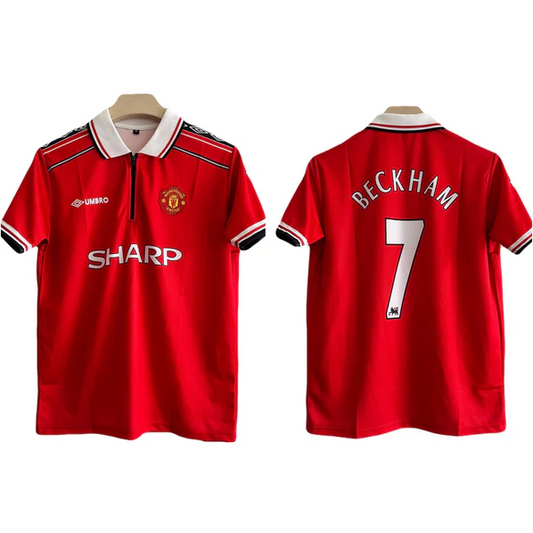 Beckham Manchester United 7 Short Sleeve